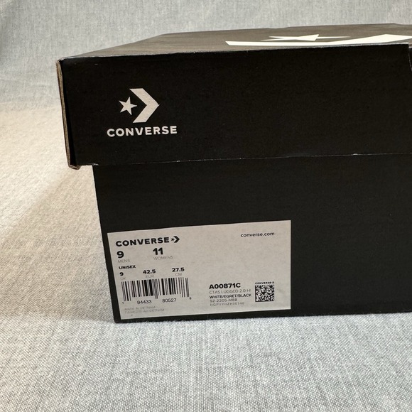 Converse Chuck Taylor All Star Lugged 2.0 Men's 9 Women's 11 High Top Platform - Picture 10 of 10